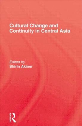 bokomslag Cultural Change & Continuity In Central Asia