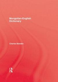 bokomslag Mongolian English Dictionary