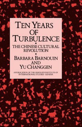Barbara Barnouin, Yu Changgen - Ten Years Of Turbulence, Inbunden