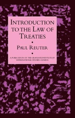 Introduction To The Law Of Treaties 1