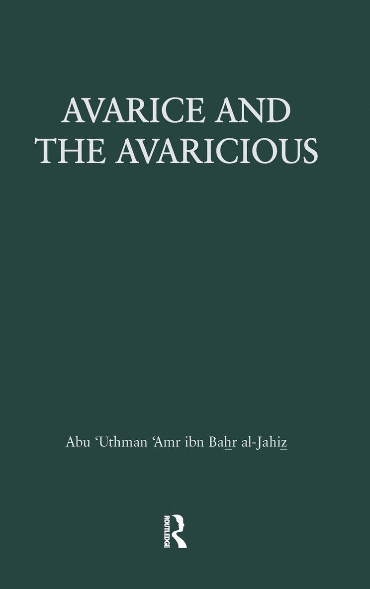 Avarice & The Avaricious 1