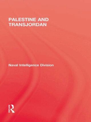 Naval Intelligence Division - Palestine & Transjordan, Inbunden