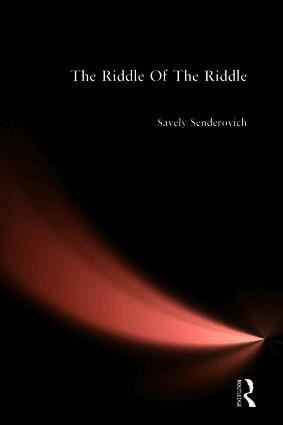 Savely Senderovich, Senderovich - Riddle Of The Riddle, Inbunden