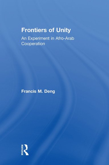 bokomslag Frontiers Of Unity