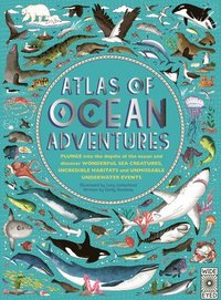 bokomslag Atlas of Ocean Adventures: A Collection of Natural Wonders, Marine Marvels and Undersea Antics from Across the Globe