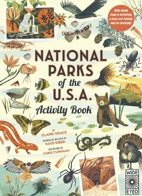 bokomslag National Parks of the Usa: Activity Book: With More Than 15 Activities, a Fold-Out Poster, and 50 Stickers!