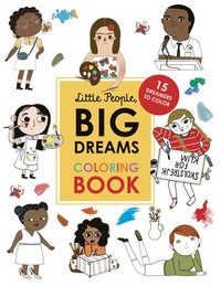 bokomslag Little People, Big Dreams Coloring Book: 15 Dreamers to Color