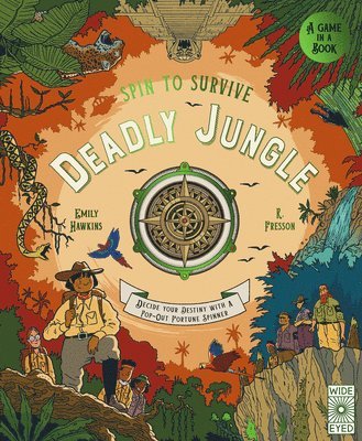 Emily Hawkins - Spin to Survive: Deadly Jungle: Decide Your Destiny with a Pop-Out Fortune Spinner!, Inbunden