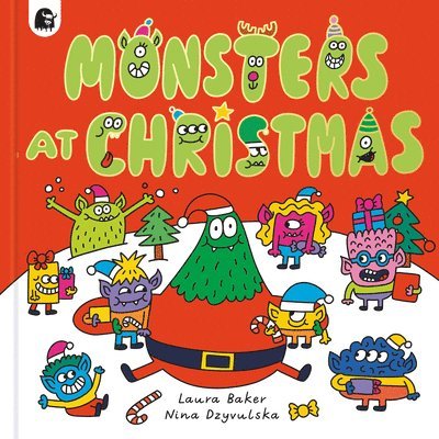 Laura Baker - Monsters at Christmas, Inbunden