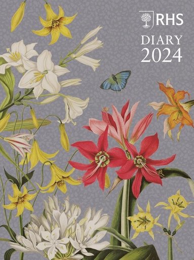 Royal Horticultural Society - RHS Desk Diary 2024, Inbunden