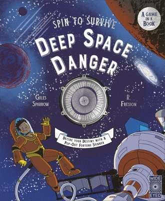 bokomslag Deep Space Danger: Decide Your Destiny with a Pop-Out Fortune Spinner!