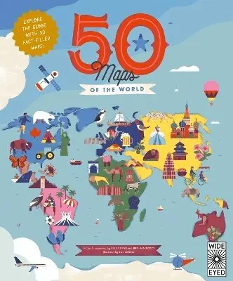 Ben Handicott, Kalya Ryan - 50 Maps of the World, Häftad