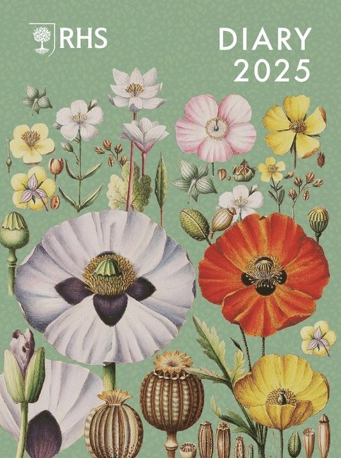 The Royal Horticultural Societ - RHS Desk Diary 2025, Inbunden