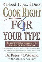 Peter D'Adamo, Dr Peter D'Adamo - Cook Right 4 Your Type, Häftad
