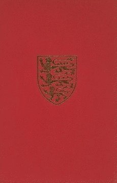 bokomslag Index to The Victoria History of the County of York