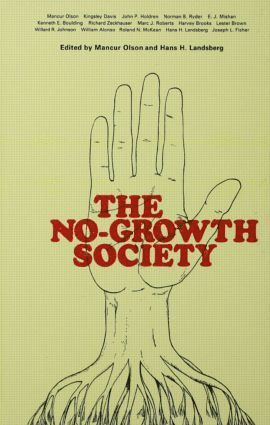 Mancur Olsen, Hans H. Landsberg - No-Growth Society, Inbunden