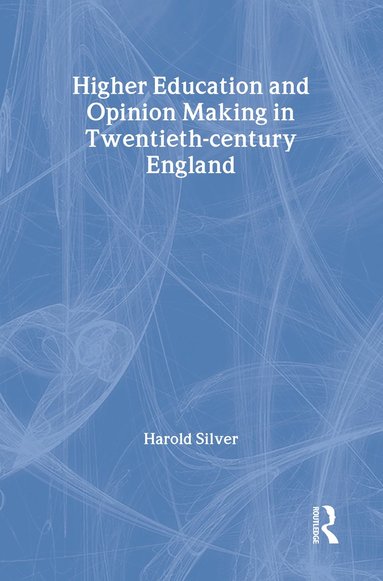 bokomslag Higher Education and Policy-making in Twentieth-century England