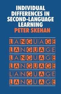 bokomslag Individual Differences in Second Language Learning