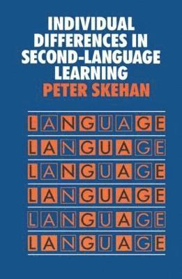 Individual Differences in Second Language Learning 1