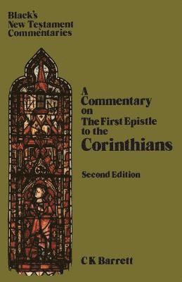 C. K. Barrett - First Epistle to the Corinthians, Häftad