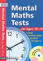 bokomslag Mental Maths Tests for ages 10-11