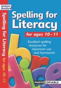 bokomslag Spelling for Literacy for ages 10-11