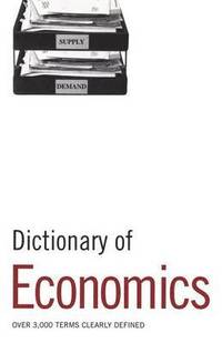 bokomslag Dictionary of Economics