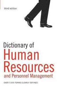 bokomslag Dictionary of Human Resources and Personnel Management