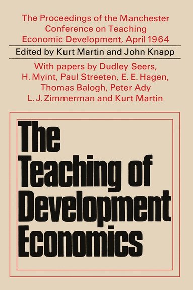 bokomslag Teaching of Development Economics