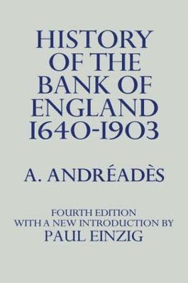 History of the Bank of England 1