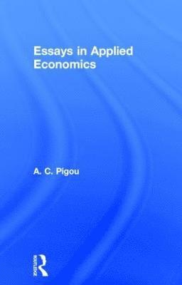 Essays in Applied Economics 1