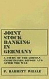 bokomslag Joint Stock Banking In Germany