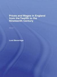 bokomslag Prices and Wages in England