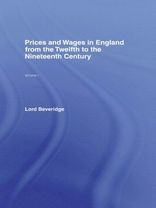 bokomslag Prices and Wages in England