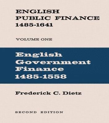 bokomslag English Public Finance