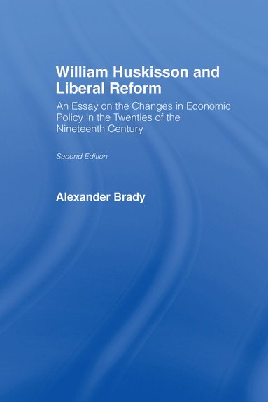 bokomslag William Huskisson and Liberal Reform