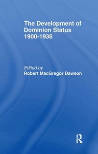 bokomslag Development of Dominion Status 1900-1936