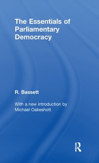 bokomslag Essentials of Parliamentary Democracy