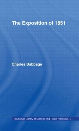 Charles Babbage - Exposition of 1851, Inbunden