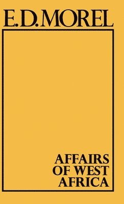 Affairs of West Africa 1