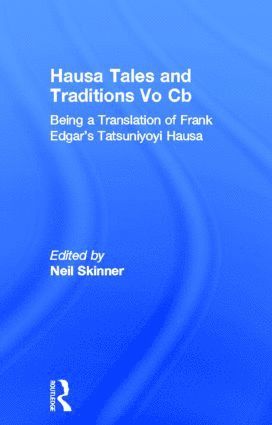 Hausa Tales and Traditions 1