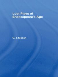 bokomslag Lost Plays of Shakespeare S a Cb