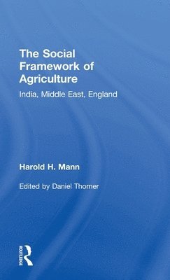 bokomslag Social Framework of Agriculture