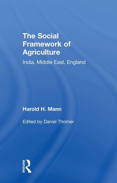 bokomslag Social Framework of Agriculture