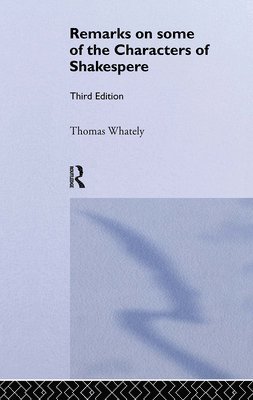 Remarks on Some of the Characters of Shakespeare