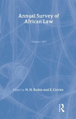 Annual Survey of African Law Cb 1