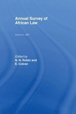 Annual Survey of African Law Cb 1