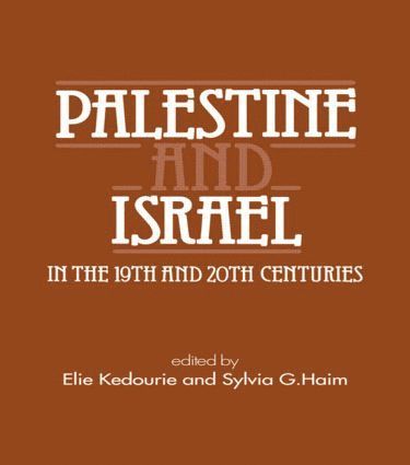 bokomslag Palestine and Israel in the 19th and 20th Centuries