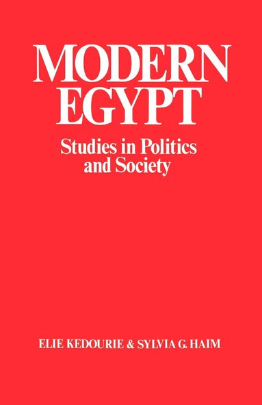 Sylvia G. Haim - Modern Egypt, Häftad