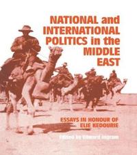 bokomslag National and International Politics in the Middle East